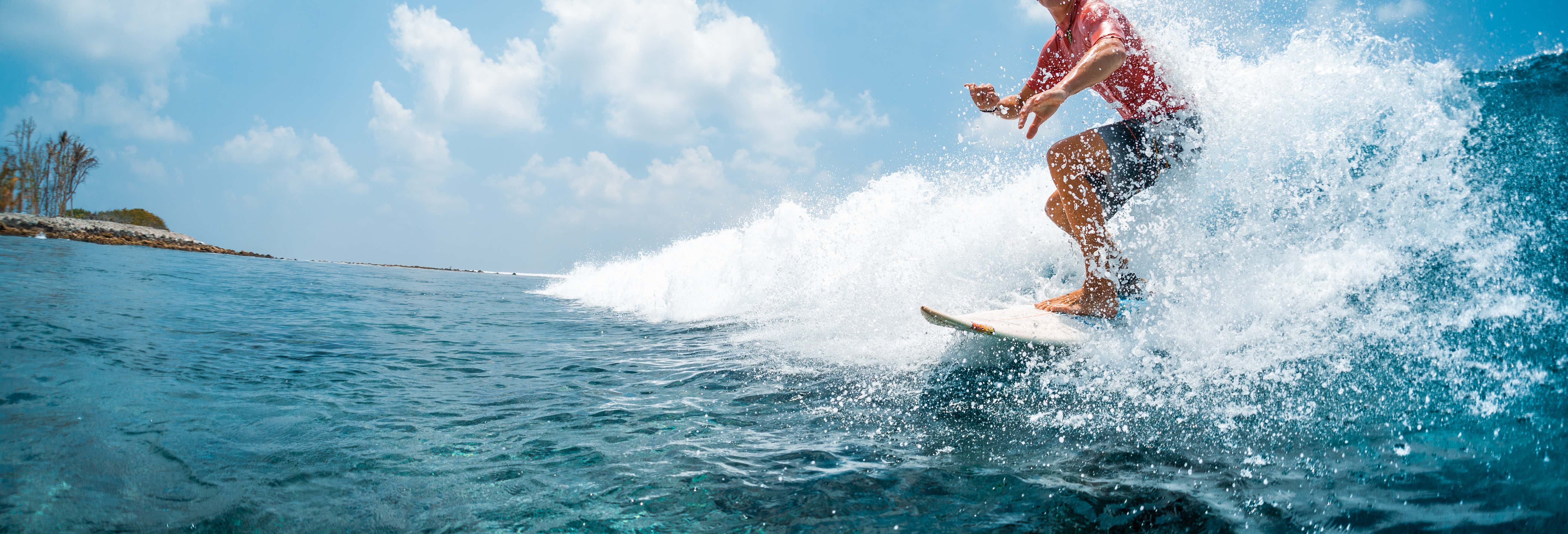 Surfing Lesson at Double Island Point