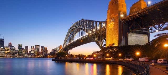 Tour serale di Sydney in autobus decappottabile