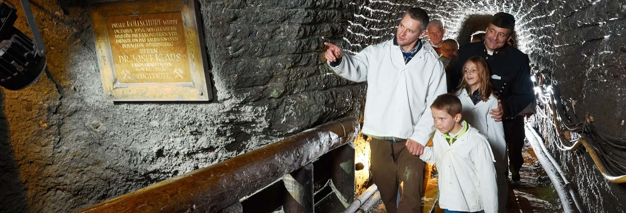 Escursione alle miniere di sale di Hallein