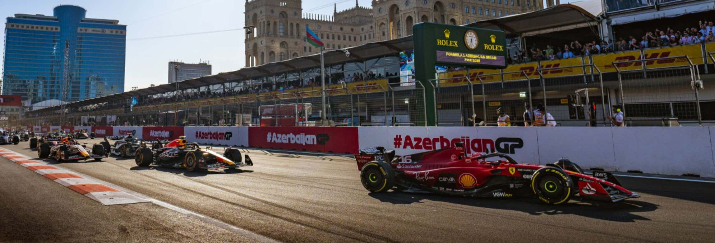 Entradas para la Fórmula 1: Gran Premio de Azerbaiyán 2026