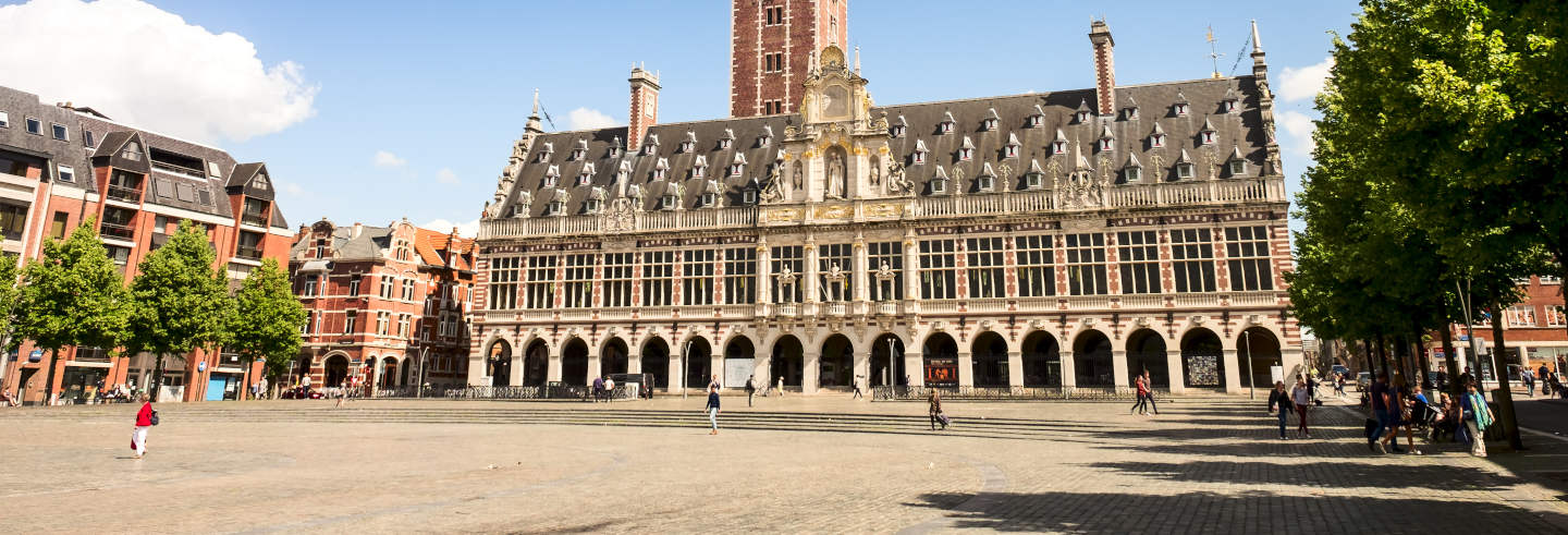 Excursão a Leuven de trem