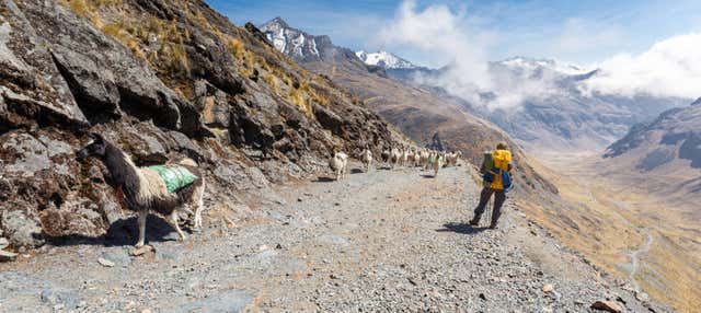 Itinerario di trekking di 4 giorni a El Choro