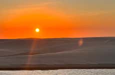 Tour de 4x4 ao entardecer pelas dunas dos Lençóis Maranhenses