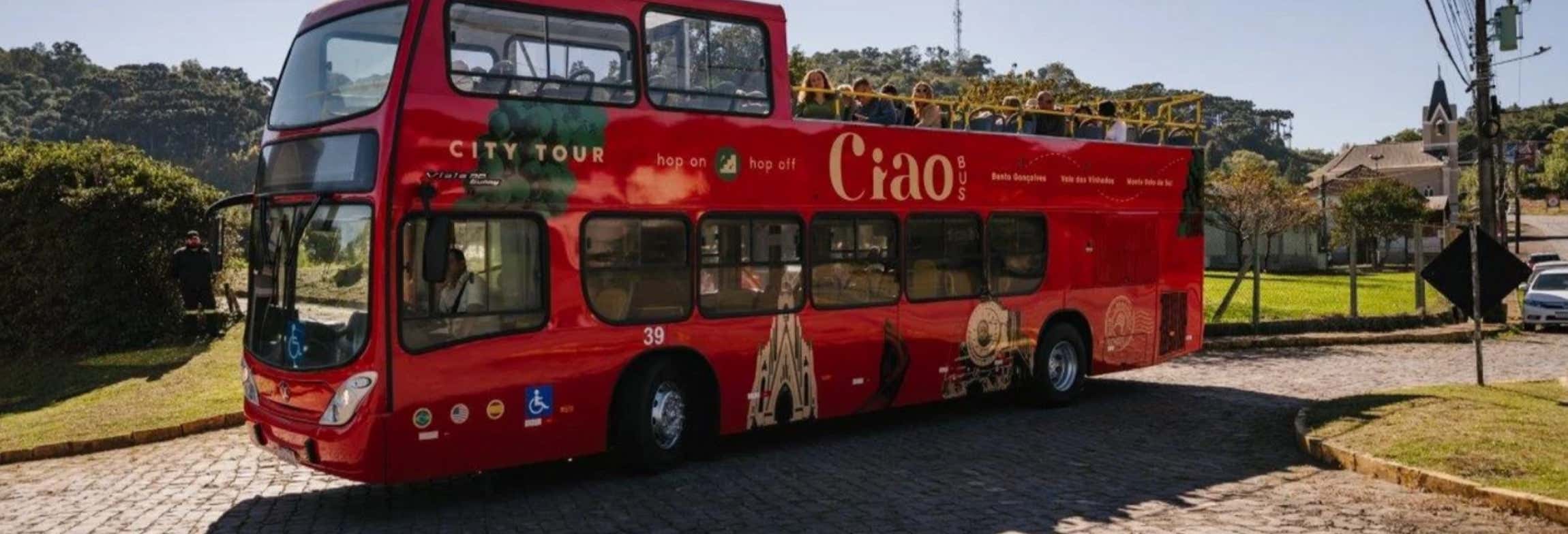 Autobus turistico di Bento Gonçalves