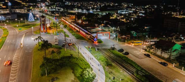 Treno natalizio Maria Fumaça + Epopeia Italiana