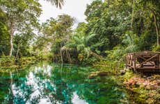 Ingresso do balneário Nascente Azul