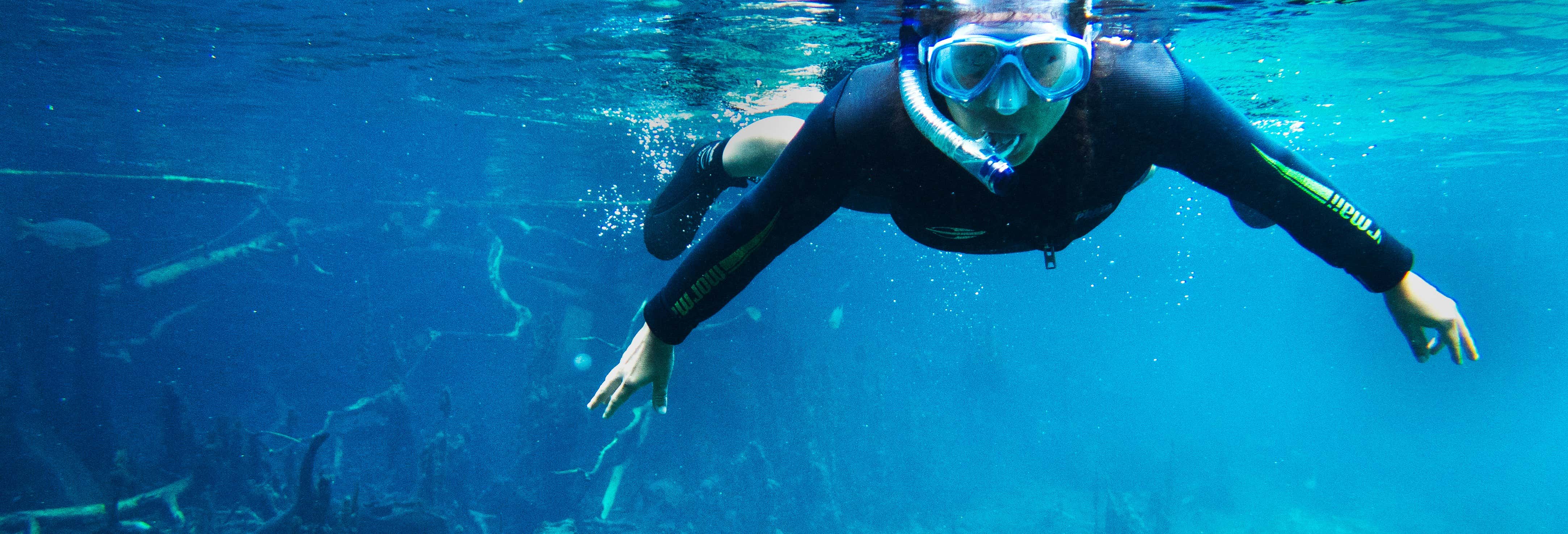 Snorkeling nei fiumi Prata e Olho d'Água
