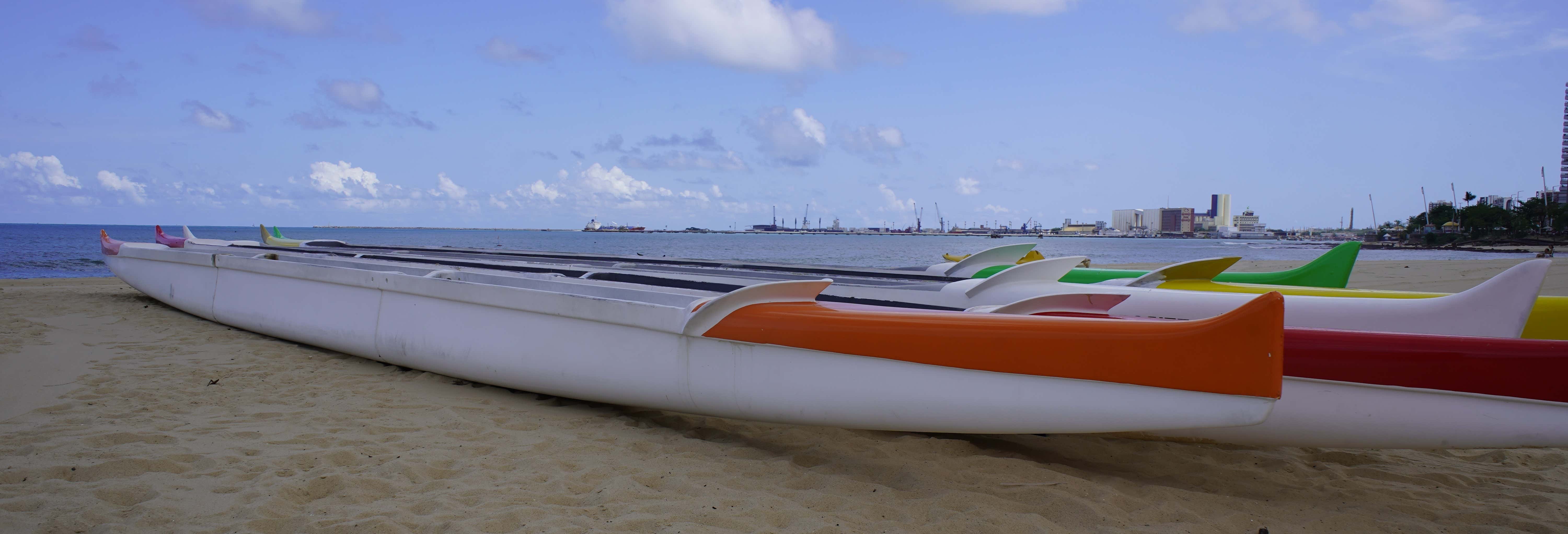 Giro in canoa polinesiana a Búzios