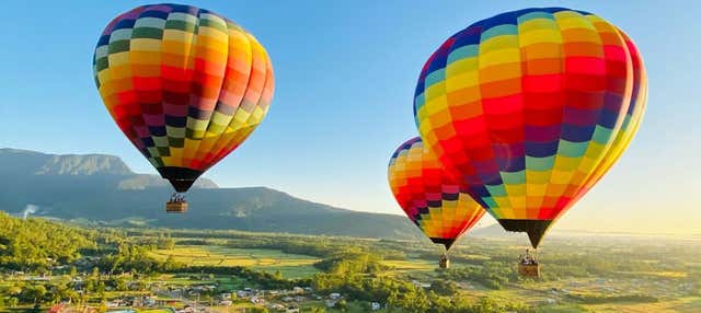 Giro in mongolfiera su Praia Grande