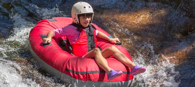 Tubing nel fiume di Las Almas