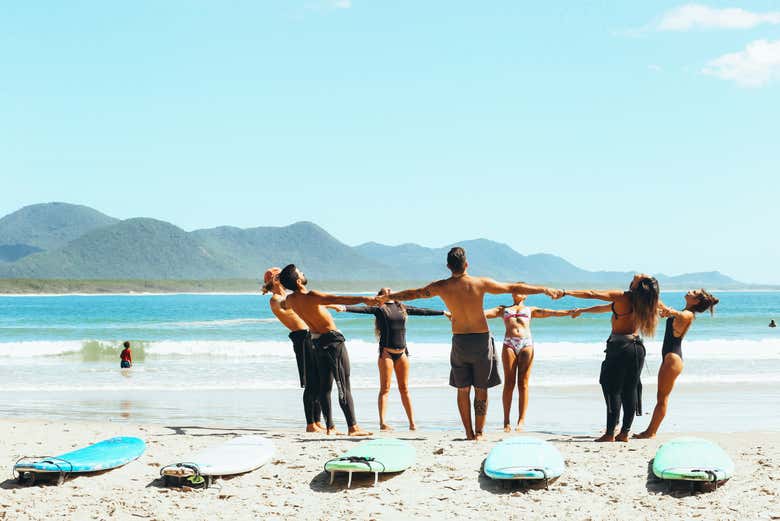Surf Lesson in Florianópolis
