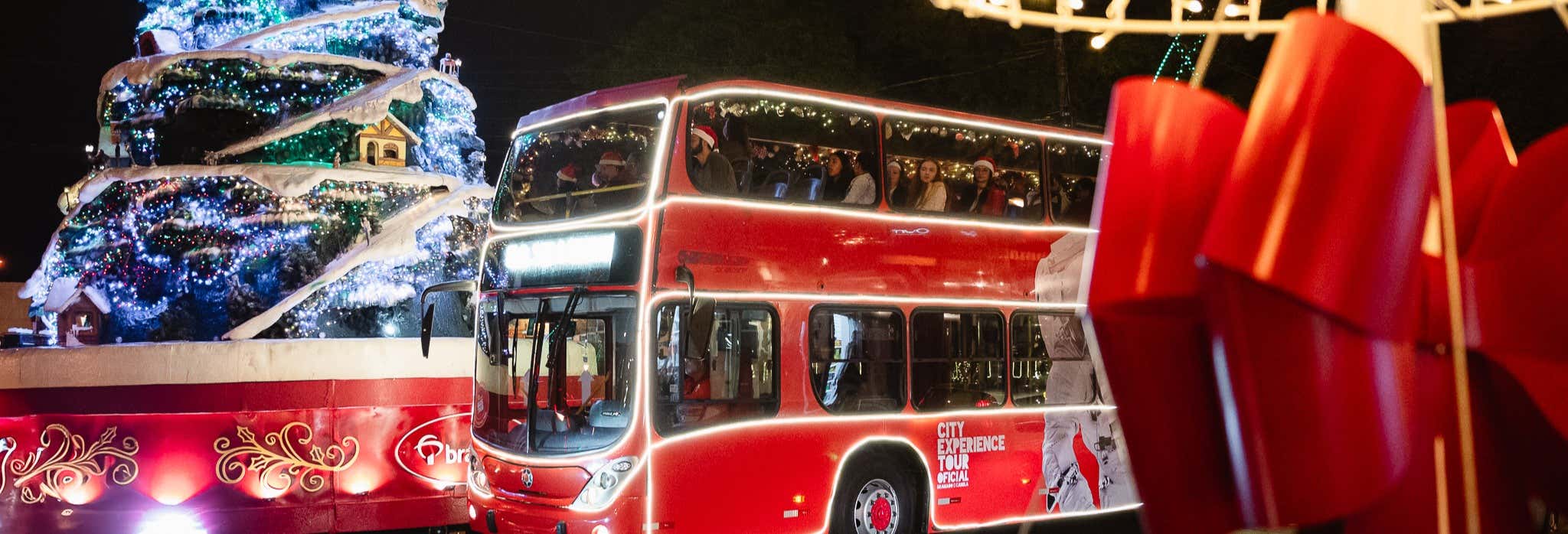Ônibus natalino de Gramado e Canela