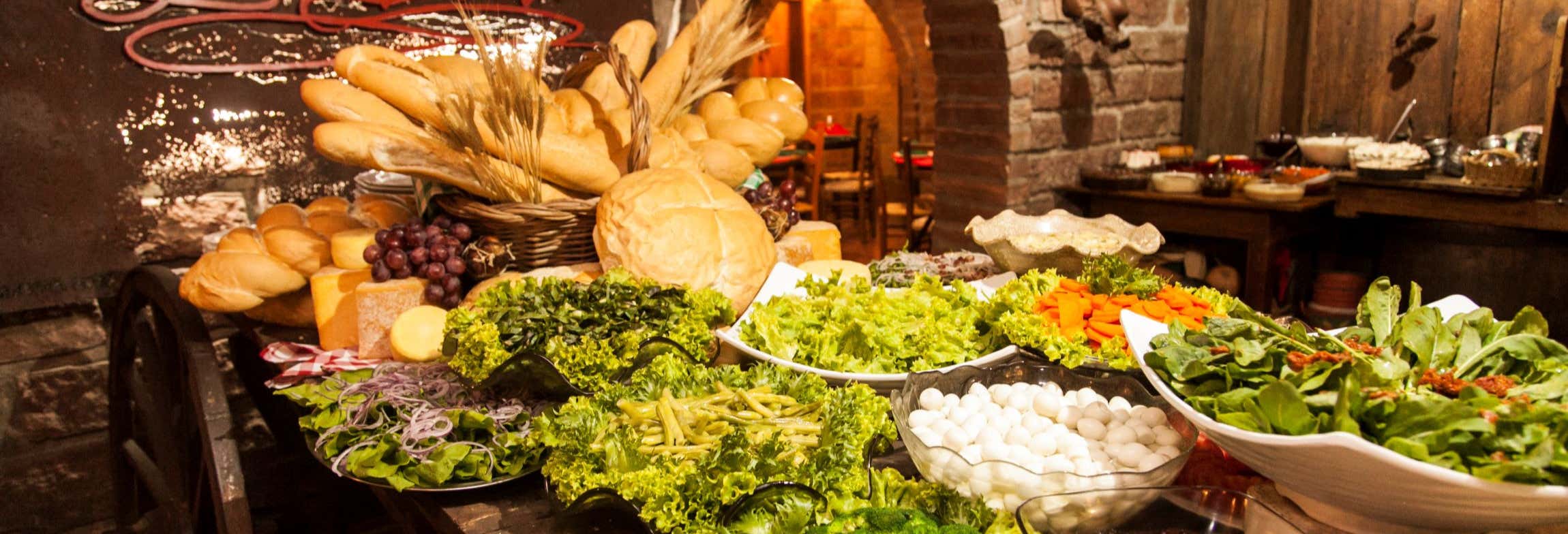 Cena italiana e spettacolo folcloristico a Gramado