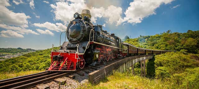 Treno Maria Fumaça + Visita alla cantina Vinícola Aurora