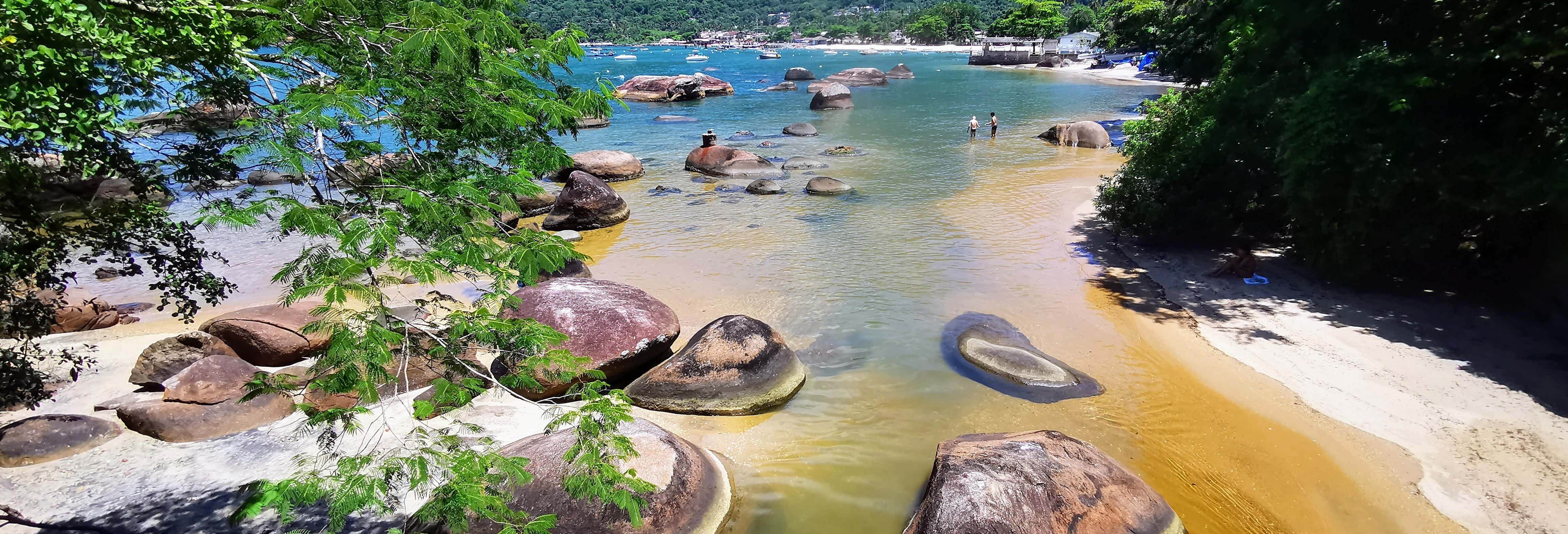 Tour di Abraão, spiaggia Preta e Acquedotto di Ilha Grande