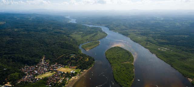 Giro in barca sul fiume di Contas