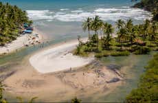Jeribucaçu Beach & Arruda Beach + Usina Waterfall Hike