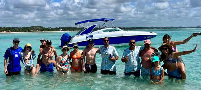Excursión a la playa de Ponta do Mangue