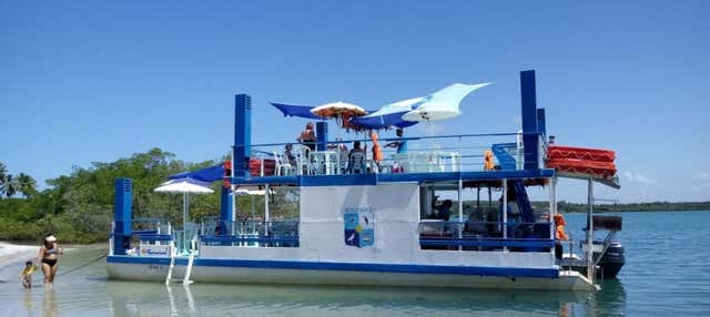 Giro in barca con pranzo nella laguna Guaraíras