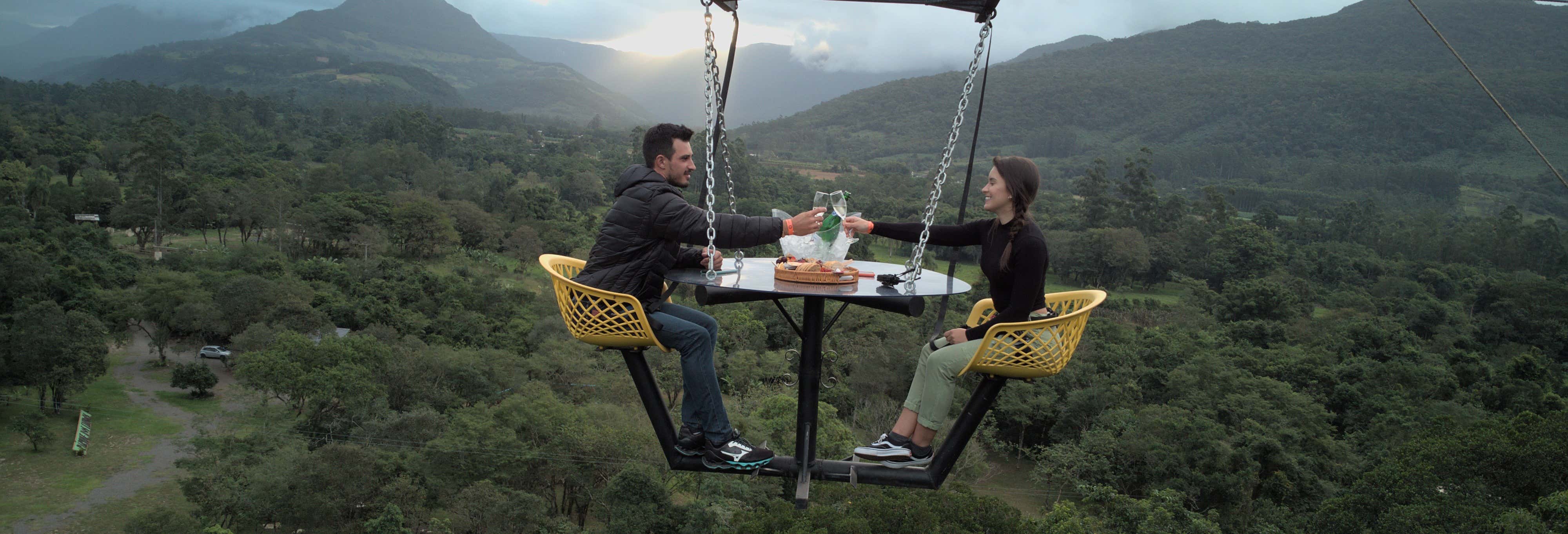 Skytable Picnic at Sunset