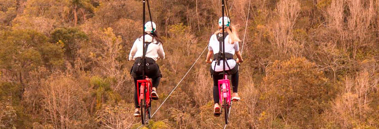 Skybike in Praia Grande