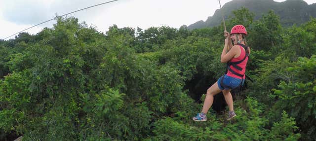 Zip line a Praia Grande