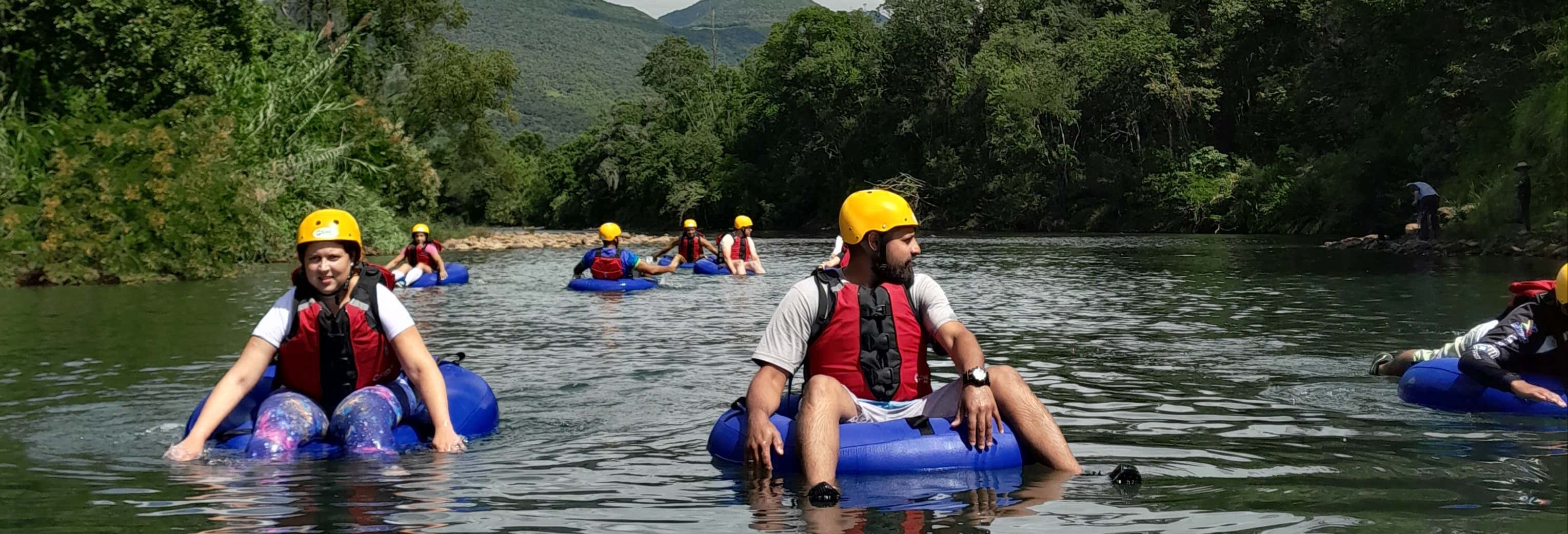 Tubing on the Canoas River