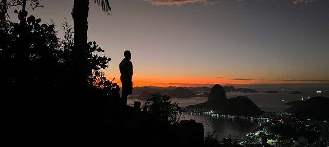 Alba dal belvedere di Dona Marta + Cristo Redentore