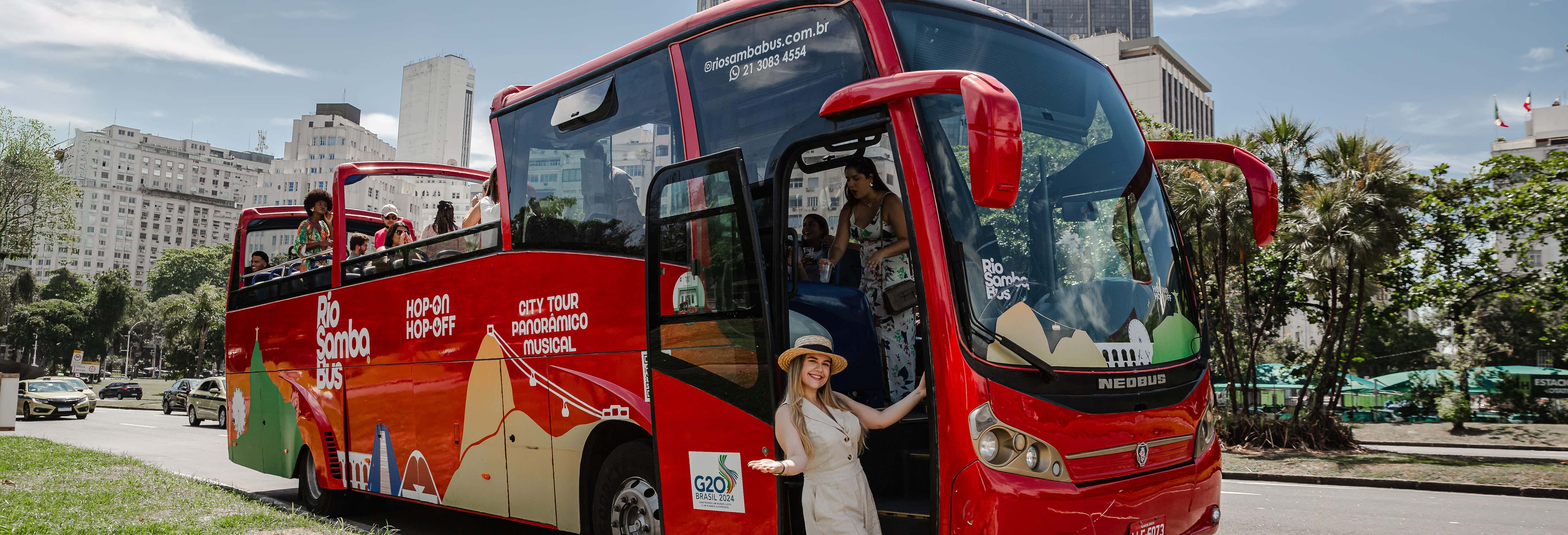 Autobus turistico di Rio de Janeiro