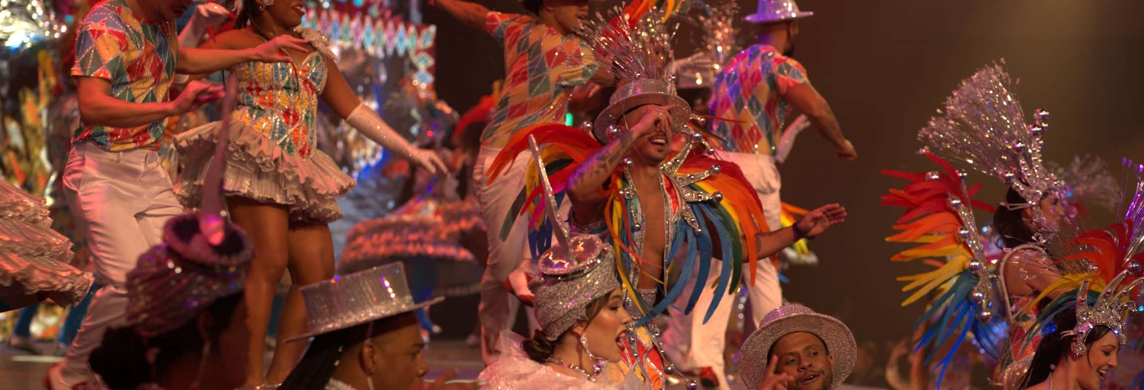 Trasporto e biglietto per lo show del Roxy Dinner Show