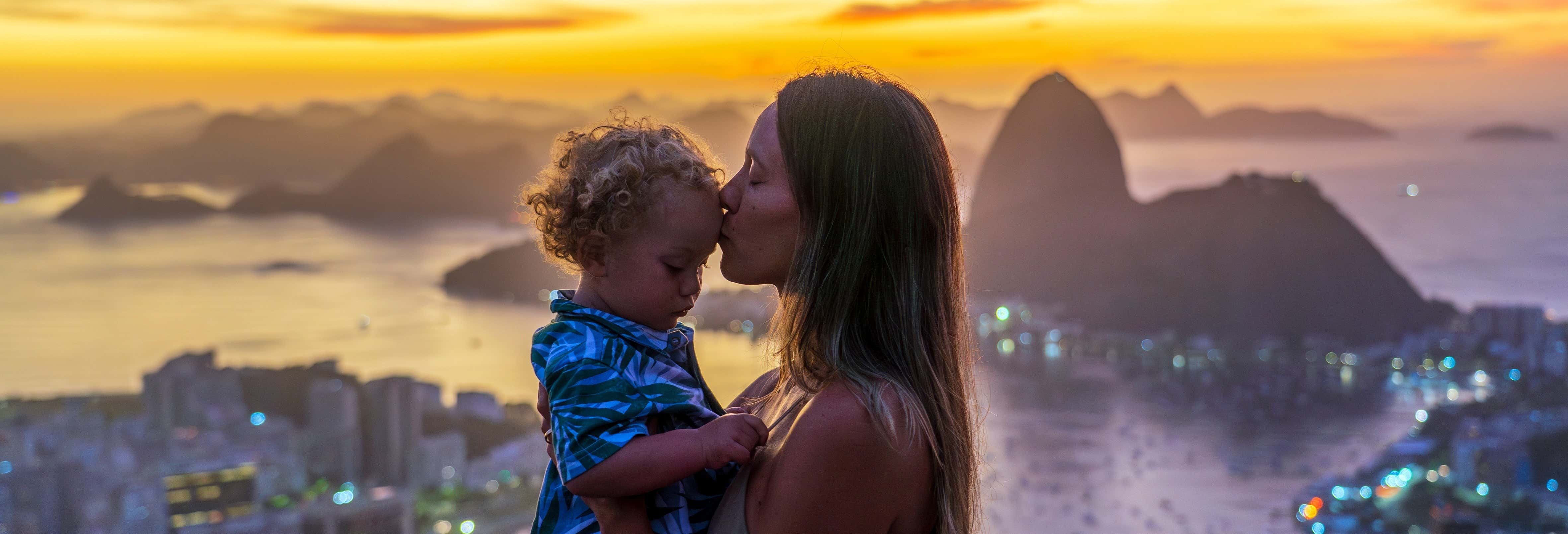 Tour della favela Santa Marta al tramonto + Belvedere do Pedrão