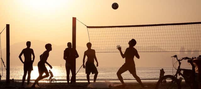 Footvolley sulla spiaggia di Copacabana