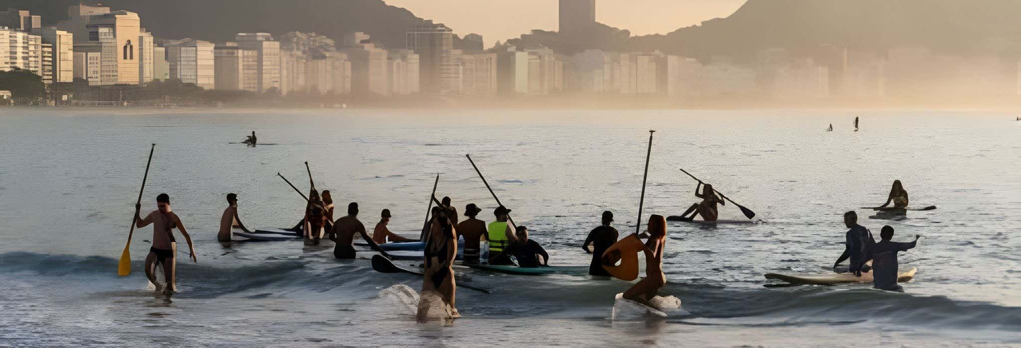 Rio de Janeiro Sunrise Paddle Surf