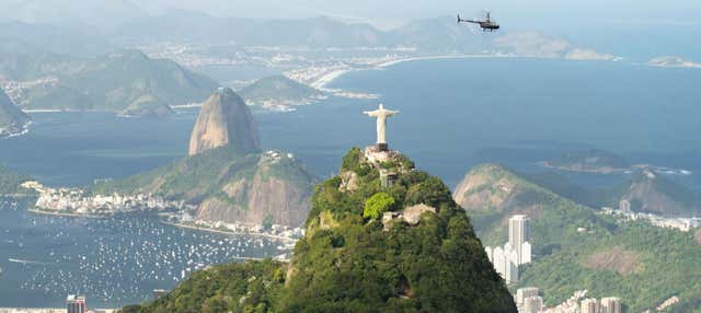 Giro in elicottero senza porte a Rio de Janeiro