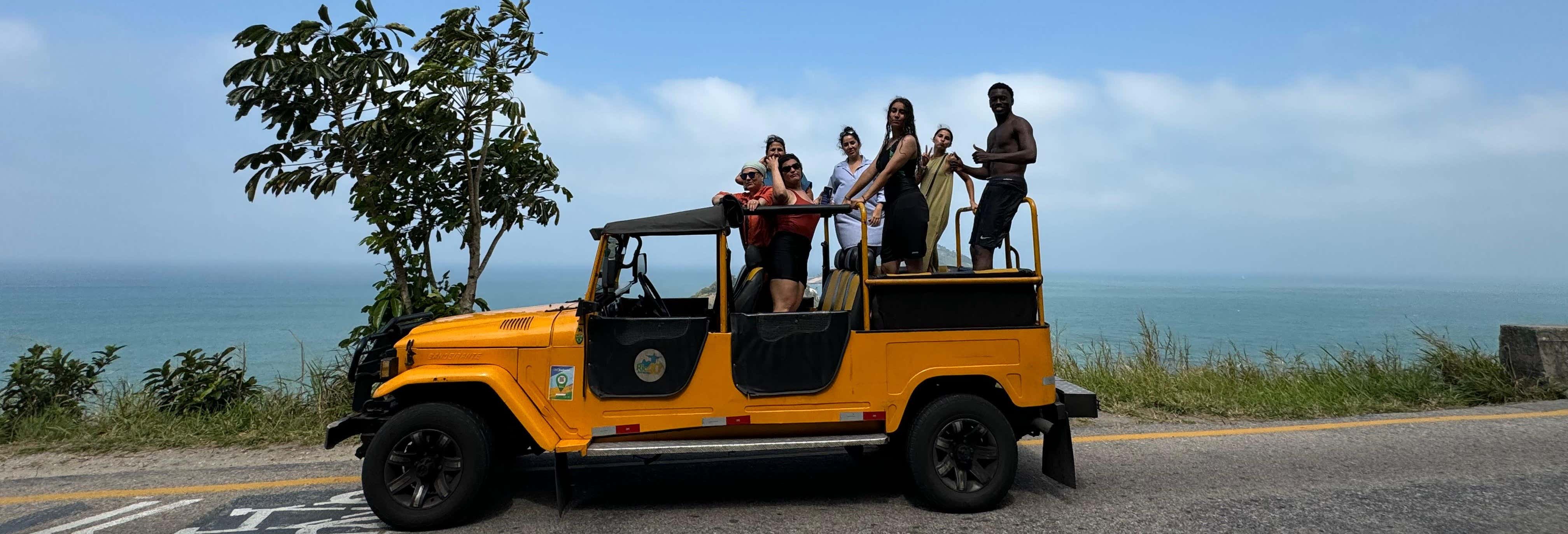 Tour en 4x4 por Barra da Tijuca, Prainha y la playa de Abricó
