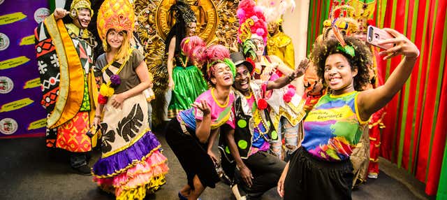 Tour del backstage del Carnevale di Rio