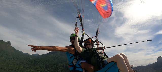 Volo in parapendio su Río de Janeiro