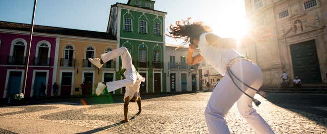 Cours de capoeira à Salvador de Bahia
