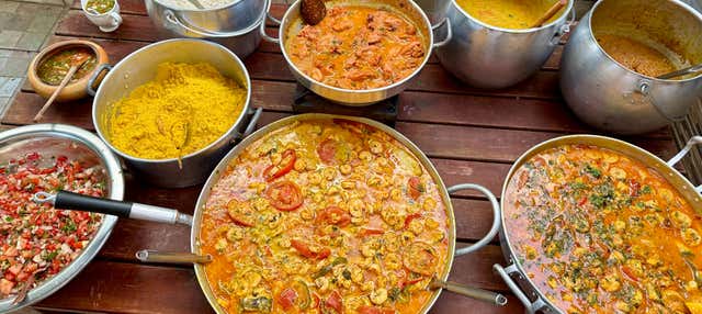 Lezione di cucina con una famiglia afro-brasiliana