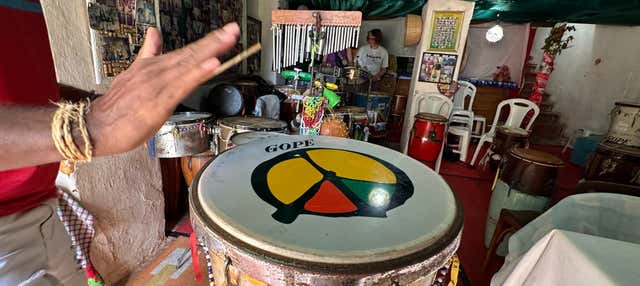 Lezione di percussioni e samba-reggae a Salvador de Bahía