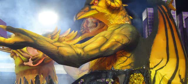 Sfilata di Carnevale a San Paolo in una zona VIP