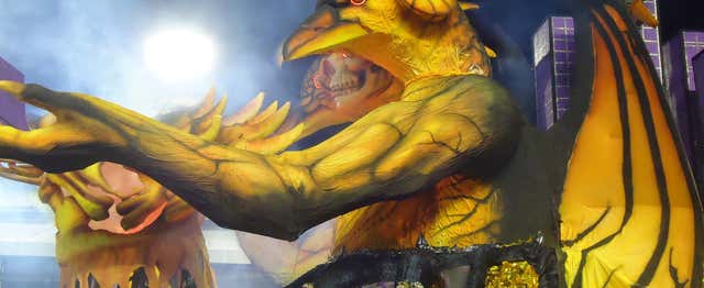 Défilé du carnaval de São Paulo dans la zone VIP