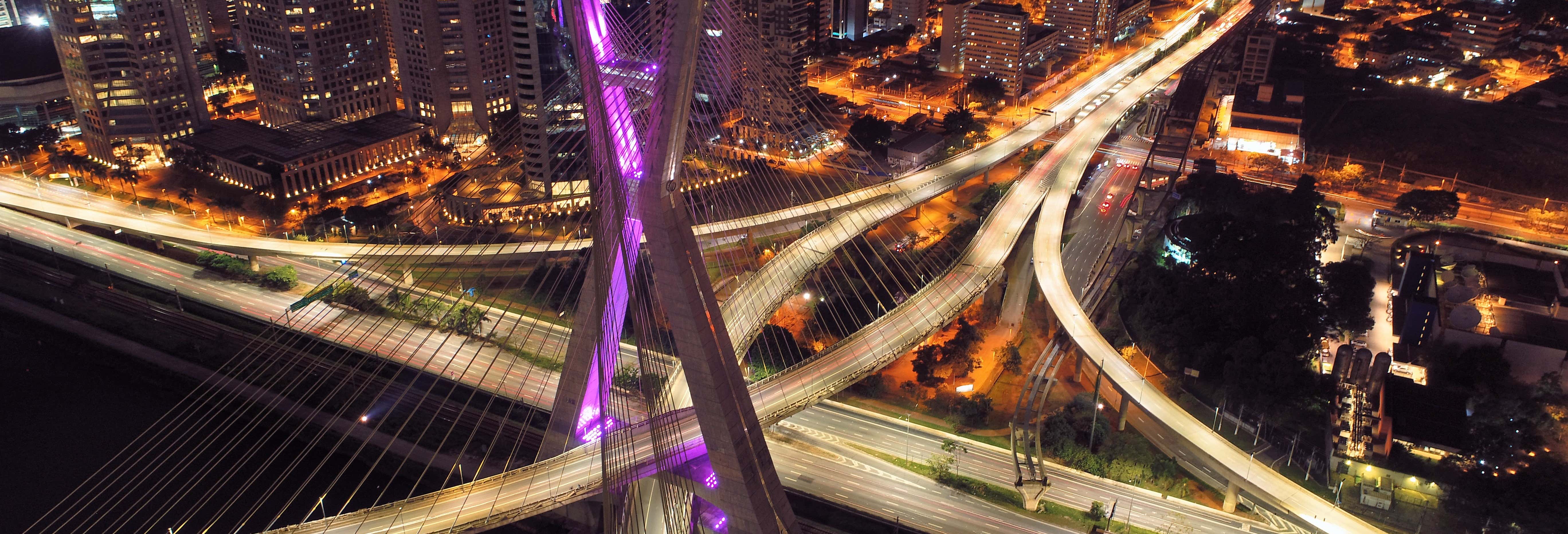 Tour panoramico serale di San Paolo