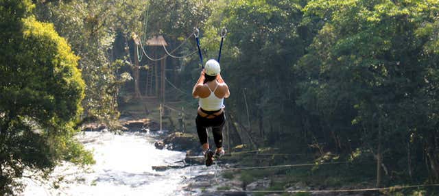 Zip line a Três Coroas