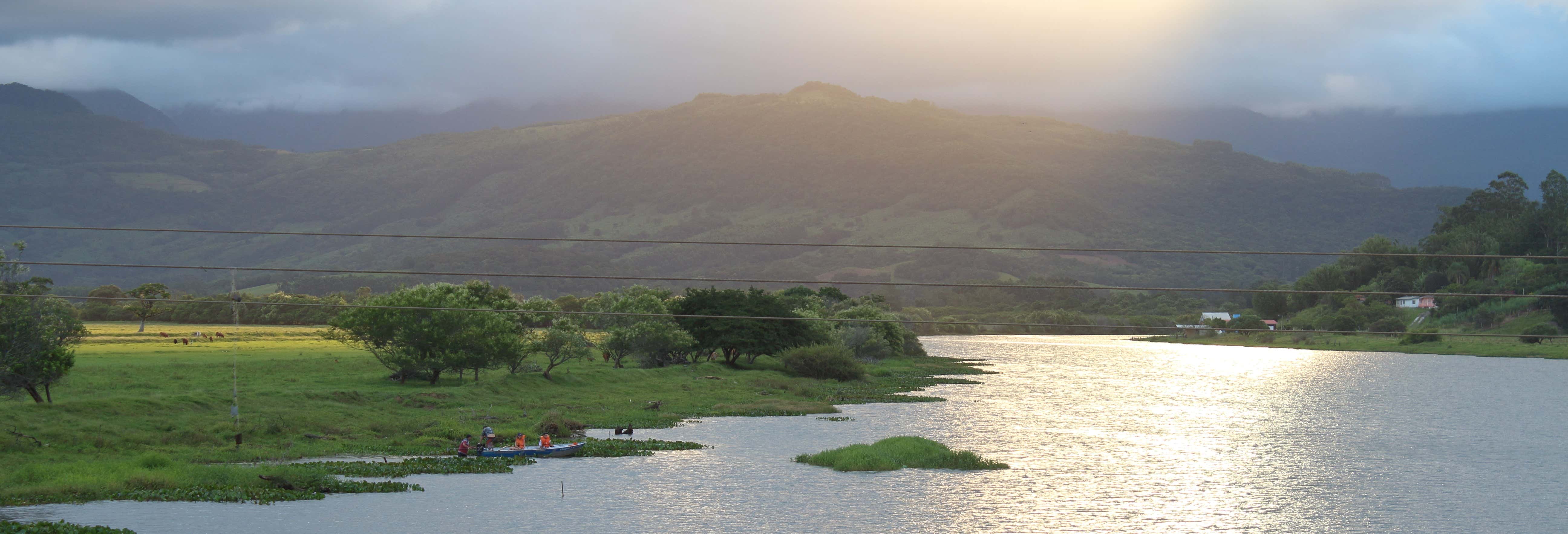 Kayak on Três Forquilhas River