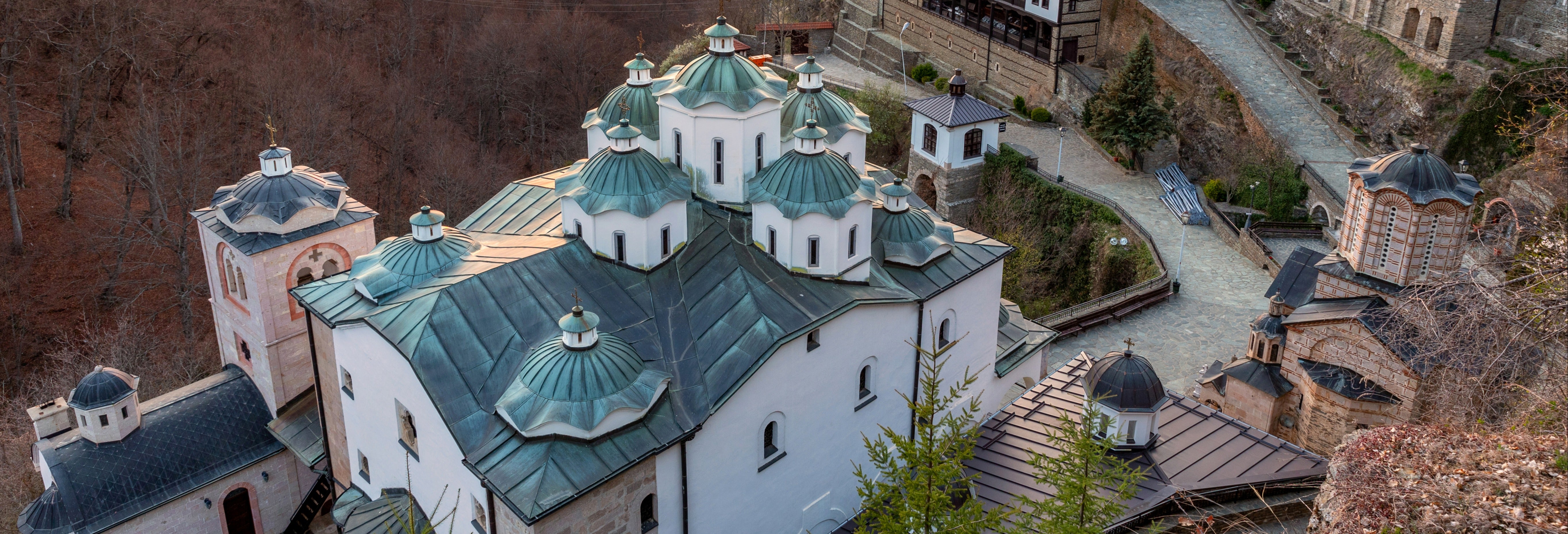 Excursão aos mosteiros da Bulgária e Macedônia do Norte