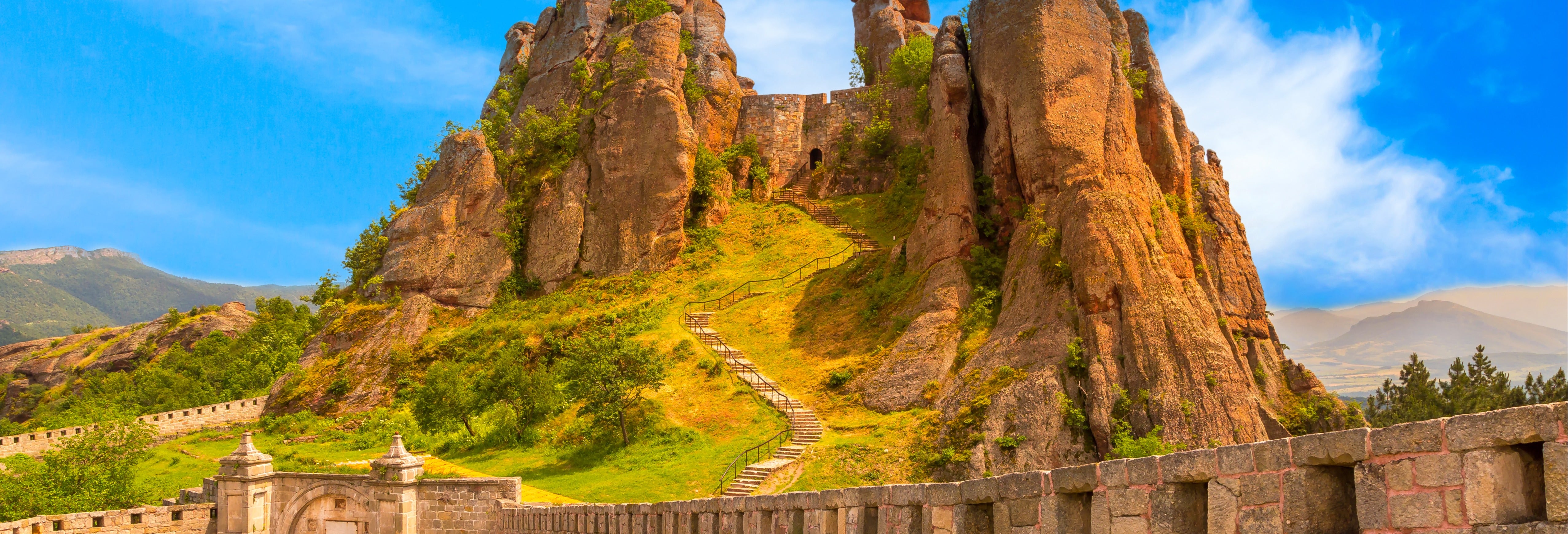 Excursão às rochas de Belogradchik e sua fortaleza