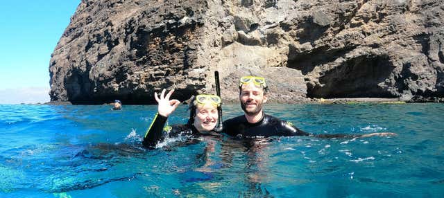 Snorkeling a Mindelo