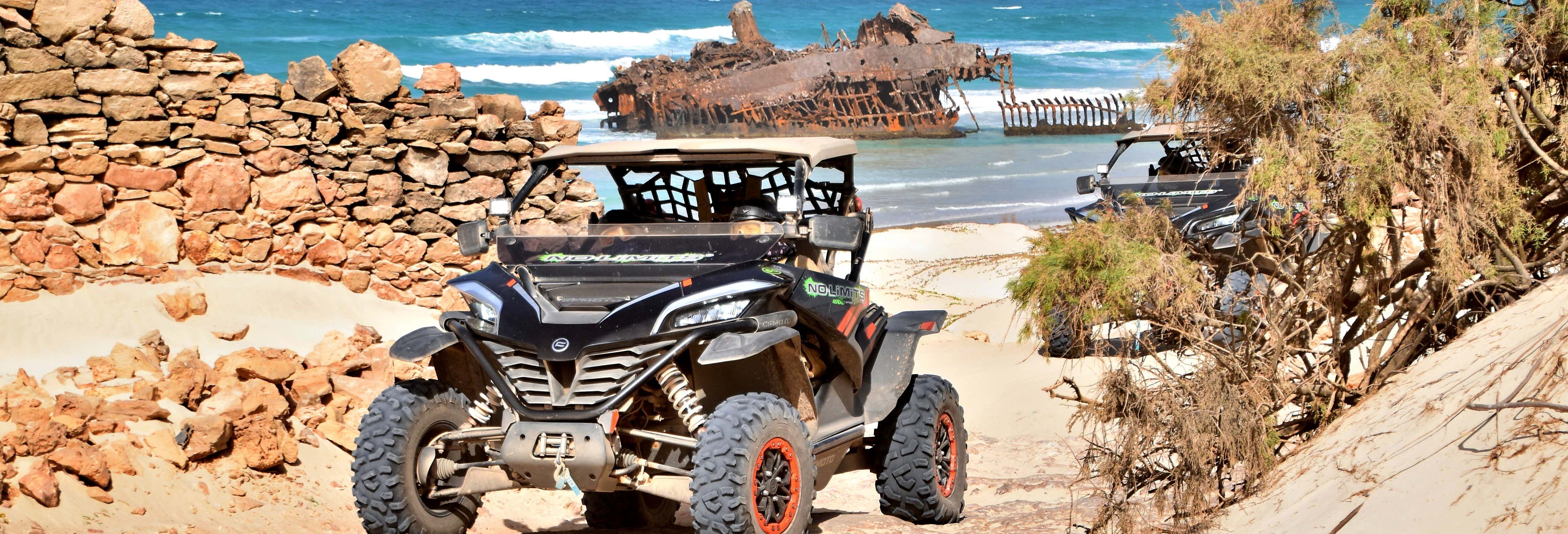 Tour dell'isola di Boa Vista in buggy