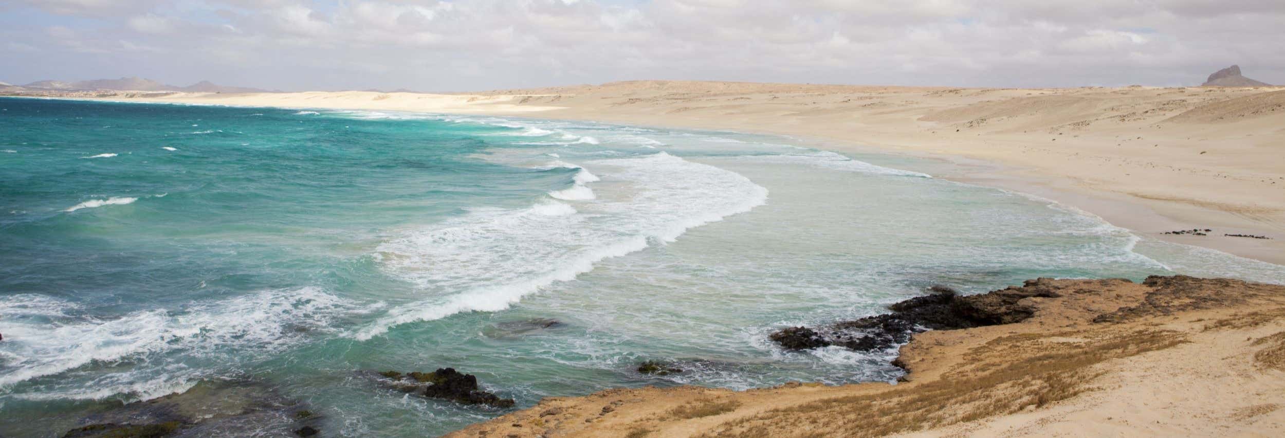 Sandboarding, 4x4 e avvistamento di tartarughe lungo la costa occidentale di Boa Vista